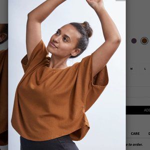 J+J Blank Canvas top in umber. Size medium. Good used condition.